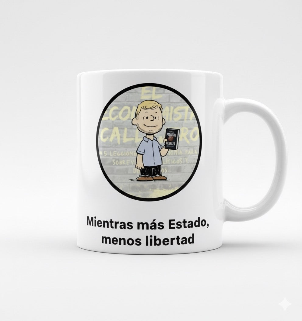 Tazón Axel Kaiser "Ideas de Libertad" - Diseño Intelectual