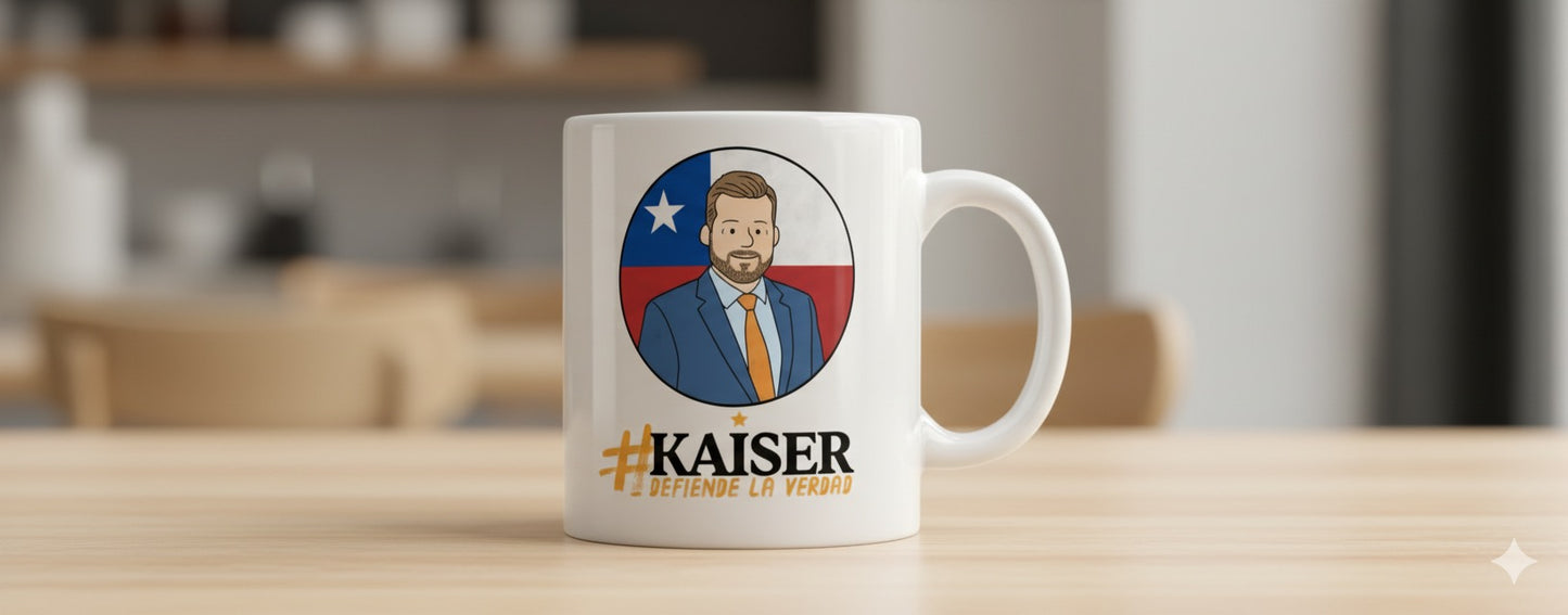 Tazón Johannes Kaiser - Edición Caricatura Retro