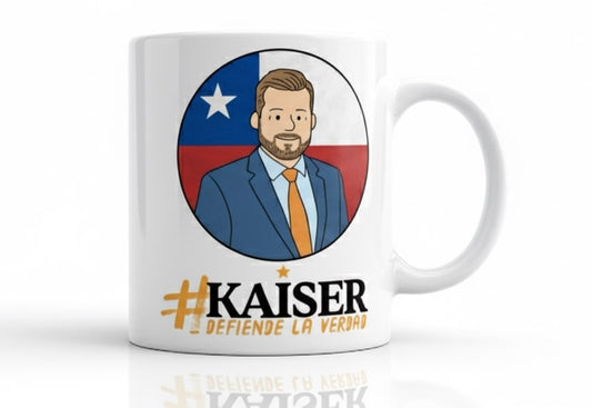 Tazón Johannes Kaiser - Edición Caricatura Retro